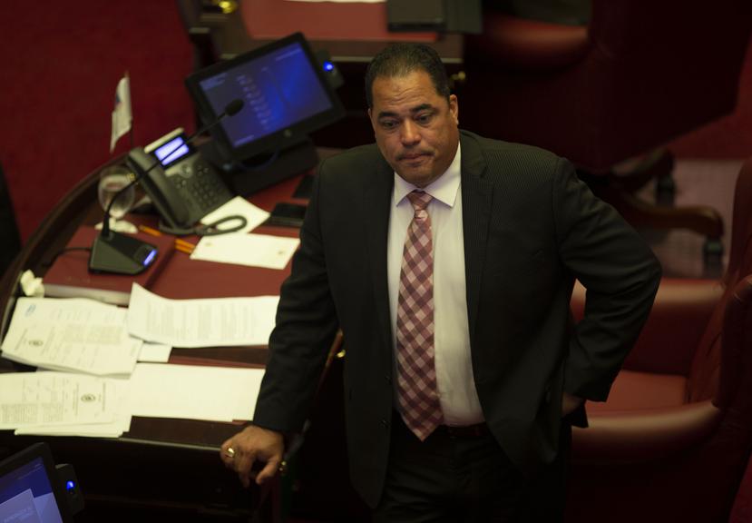 El portavoz del PNP en el Senado, Carmelo Ríos. (GFR Media)