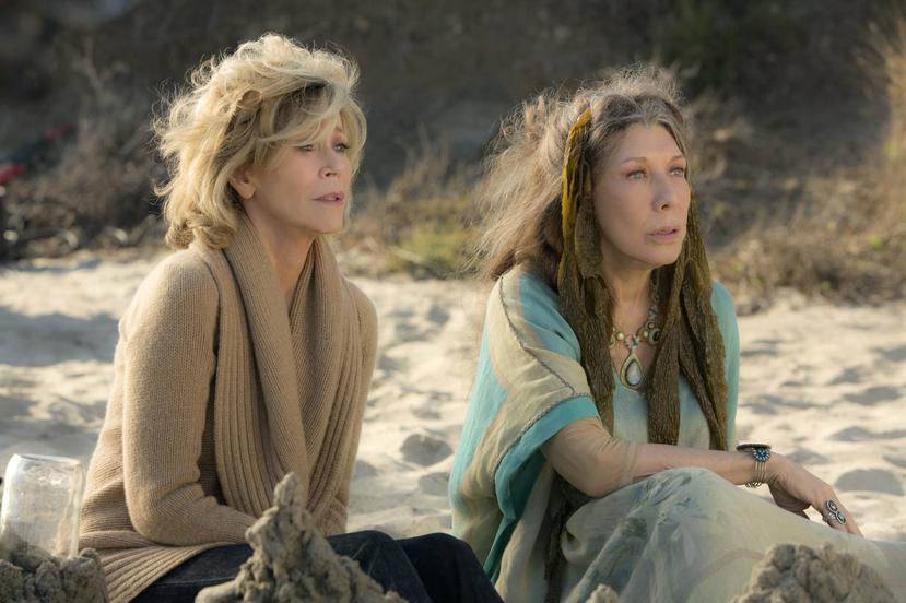 La producción de Netflix es protagonizada por Jane Fonda (Grace) y Lily Tomlin (Frankie). (IMDB)