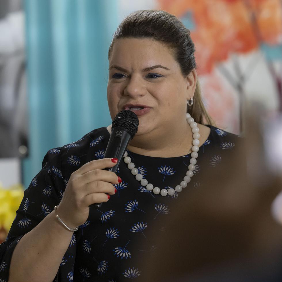 La comisionada residente, Jenniffer González.