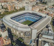 El Real Madrid es uno de los clubes de fútbol más importantes de España y el mundo. En la foto, el Santiago Bernabeu, estadio base del equipo madrileño.