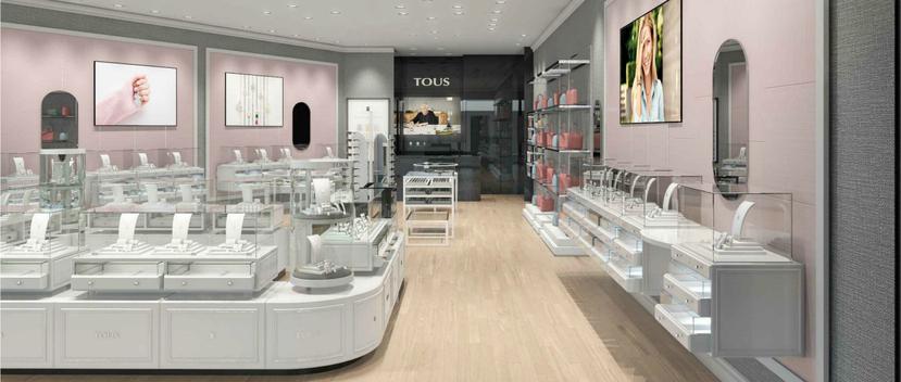 El estilo de la tienda va acorde con la necesidad y funcionalidad de los espacios comerciales de Tous. (Foto: Suministrada)