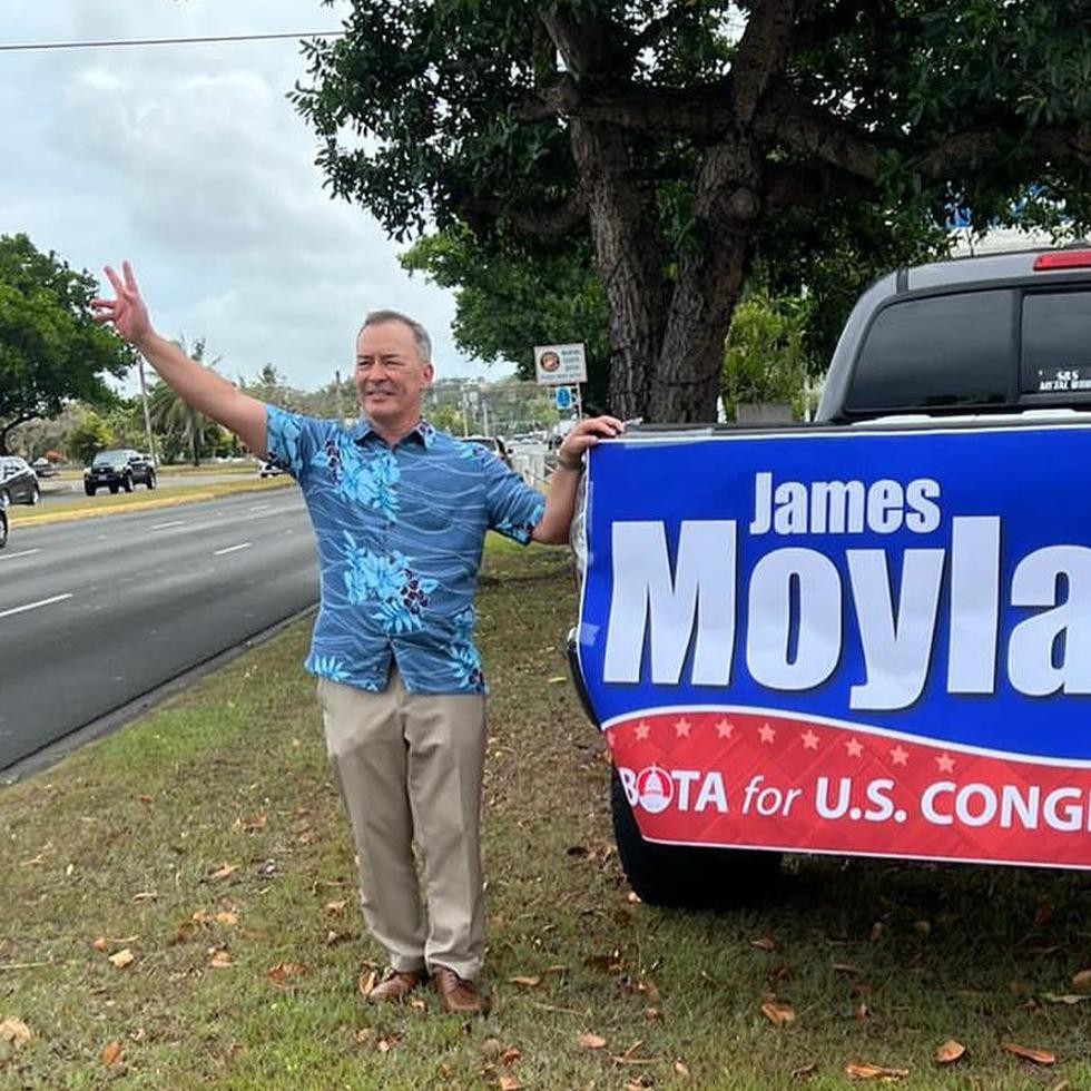 James Moylan, nuevo delegado del territorio de Guam.
