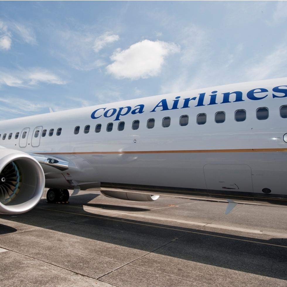 Avión de Copa Airlines.