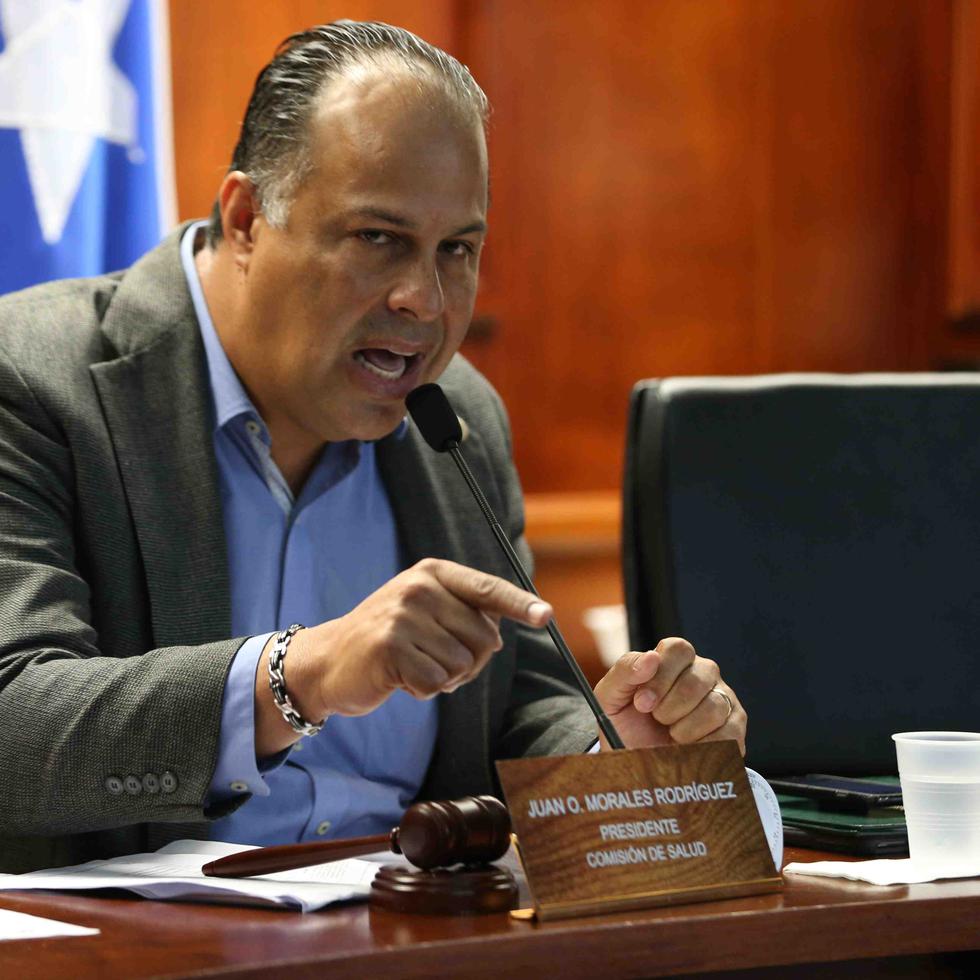 El representante del Partido Nuevo Progresista Juan Oscar Morales en una imagen de archivo.