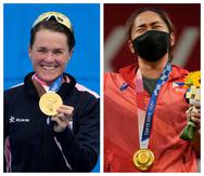 Flora Duffy, de Bermudas; y  Hidilyn Díaz, de Filipinas, le dieron los primeros oros olímpicos en la historia de sus respectivos países.