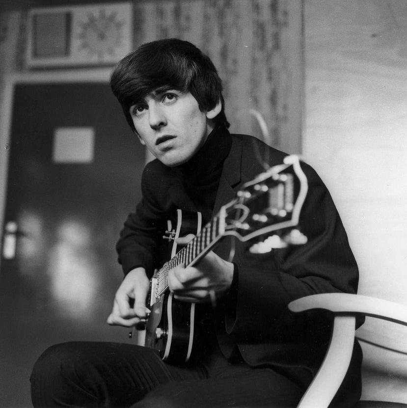 George Harrison en una foto del 2 de diciembre de 1963. (GFR Media)