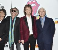 Desde la izquierda, Ronnie Wood, Keith Richards, Mick Jagger y Charlie Watts.
