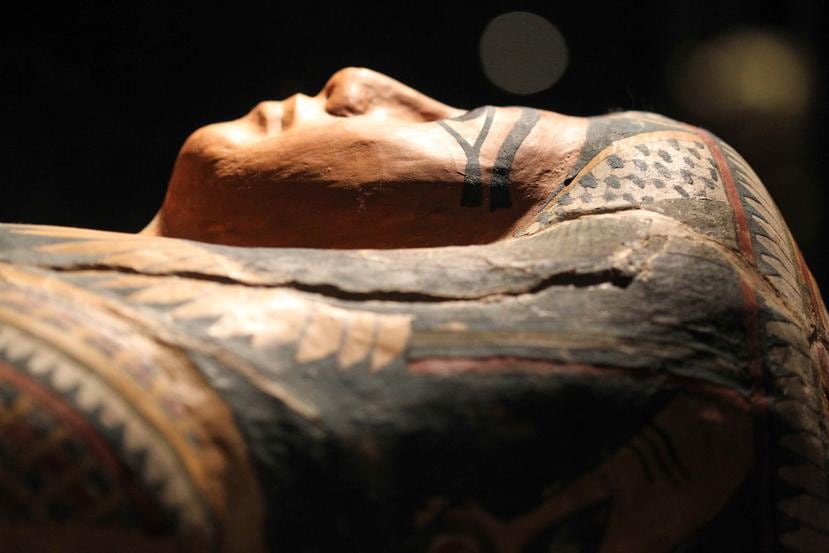 El sarcófago perteneciente al Museo Nicholson se construyó para la sacerdotisa Mer-Neith-it-es. (GFR Media)