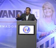 La querella fue presentada por el director de campaña de Wanda Vázquez Garced, Jorge Dávila Torres.