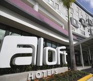 El hotel Aloft en el Distrito T-Mobile, en San Juan.