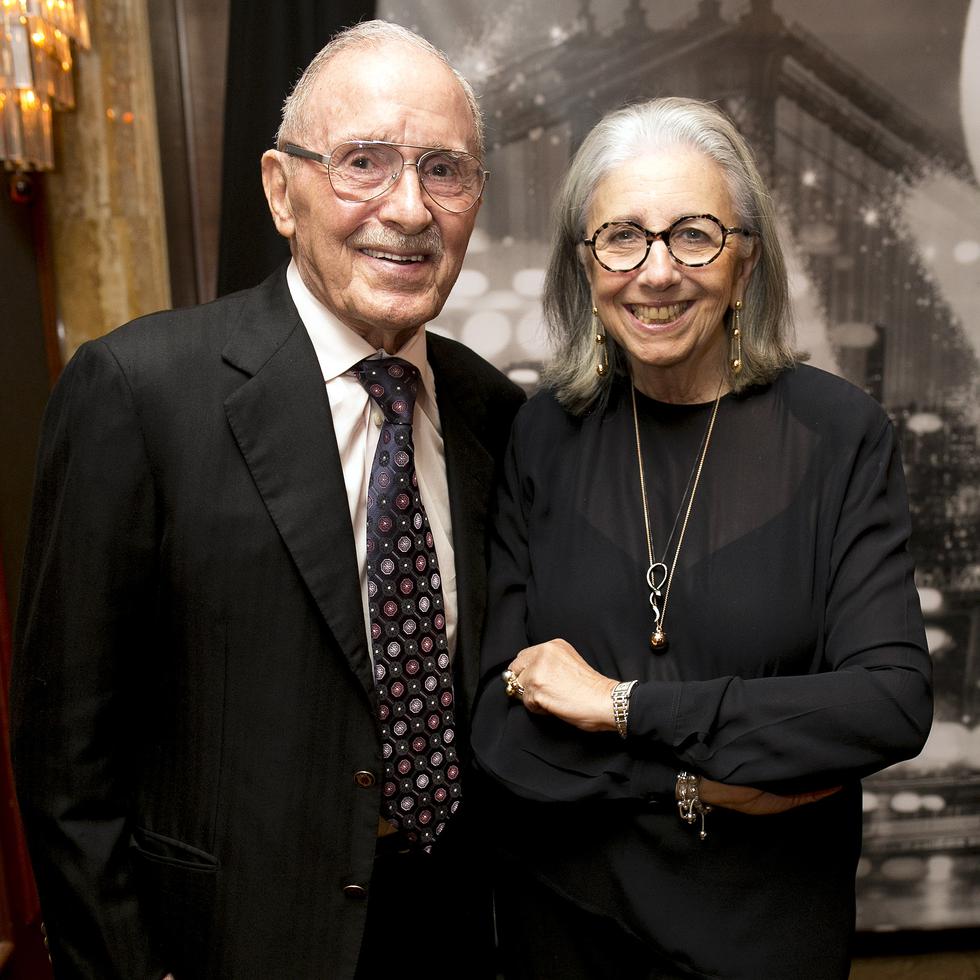 David y Marie Helene Morrow, en la presentación de la colección de "Tiffany Hardware", de Tiffany & Co.en el hotel Condado Vanderbilt, en 2017.