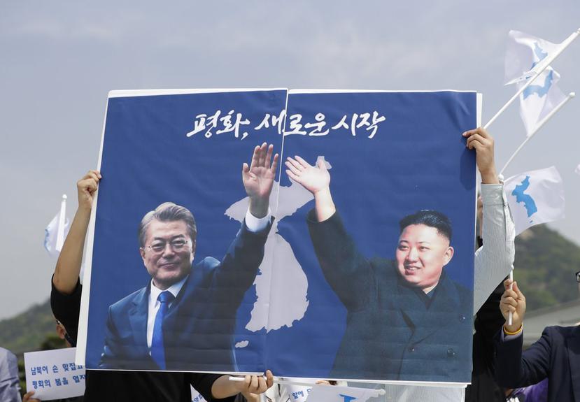 Kim Jong-un será el primer dirigente del norte en pisar suelo surcoreano (AP).