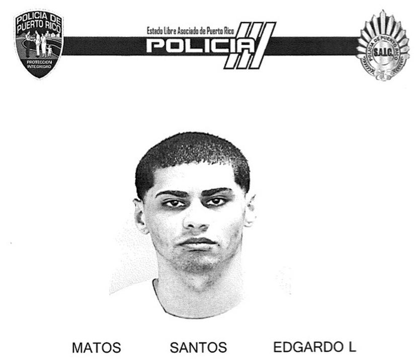 Edgardo Matos Santos fue fichado por la Policía de Puerto Rico en 1998.