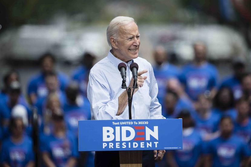 Joe Biden es nativo de un barrio de clase obrera en Scranton, Pensilvania. (AP)