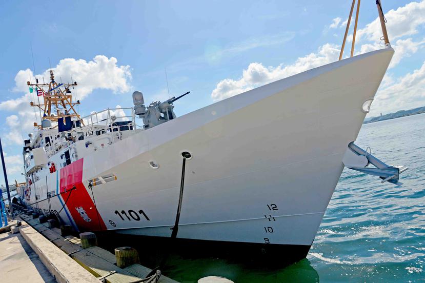 Una embarcación de respuesta rápida de la Guardia Costera. (GFRMedia)