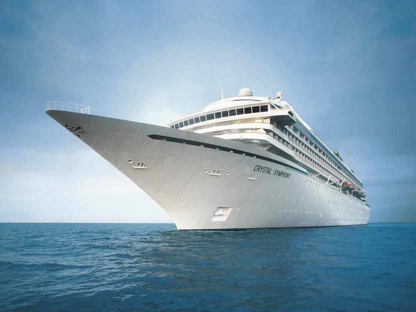 El barco Crystal Symphony hará varias paradas en el puerto de San Juan durante los meses de invierno.