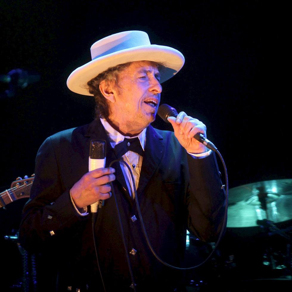 Bob Dylan ganó el premio Nobel de Literatura en 2016.