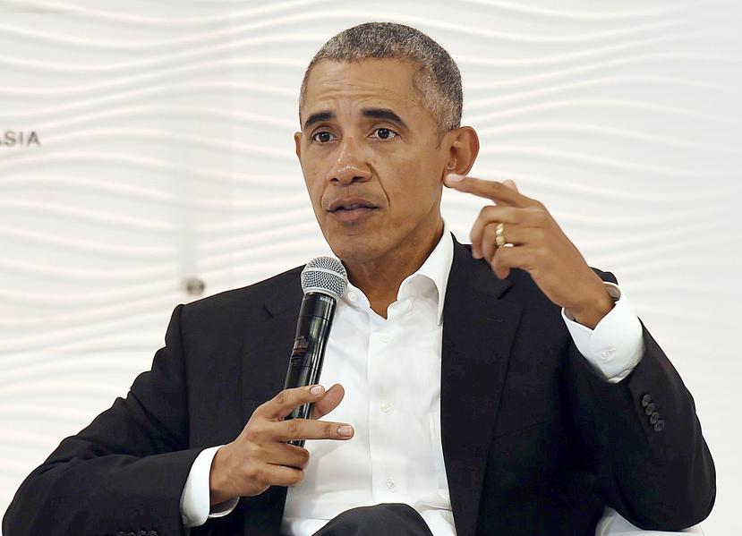 Obama opinó que aquellos que ostentan cargos de poder deberían tener "cuidado" a la hora de difundir mensajes por Twitter. (EFE)