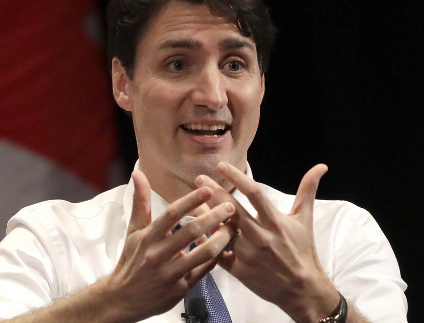 En la foto Justin Trudeau, primer ministro de Canadá. (AP)