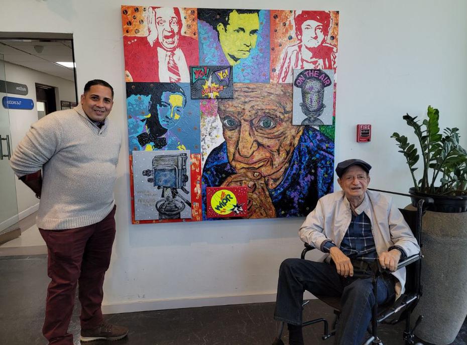 2021 - Tribute to Yoyo Boing at WIPR.  A painting in his honor was unveiled in the station hall.  The painting was done by Agent Nelson Román, of the Puerto Rico Police, Community Relations Division.