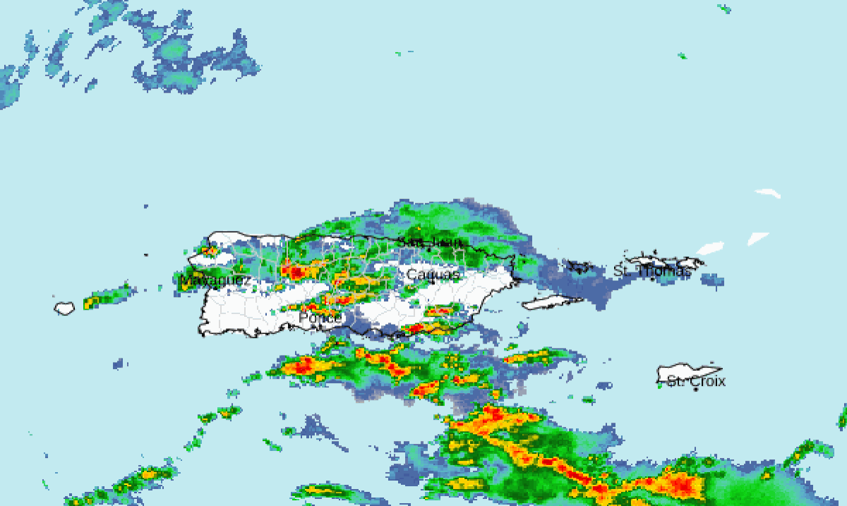 Flood warning issued for several municipalities due to heavy rains around the island Kumneger
