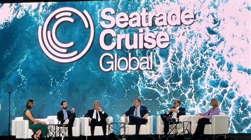 La convención Seatrade Cruise Global se celebró con casi 10,000 participantes, en el Centro de Convenciones Broward-Ft. Lauderdale, en Florida.