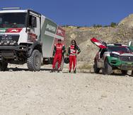 El Puma Energy Rally Team está encabezado por los pilotos  Juan Manuel ‘Pato’ Silva y Andrea Lafarja.