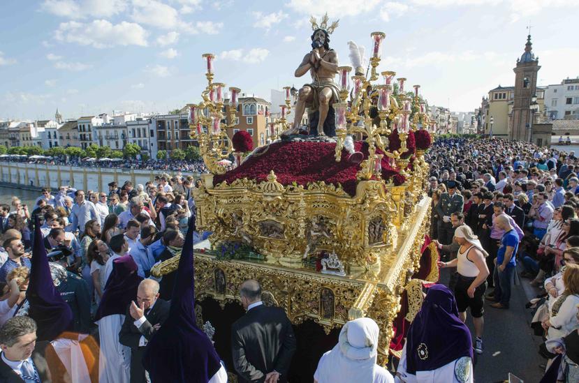 La Semana Santa de Sevilla se celebra desde el siglo XVI. (EFE)