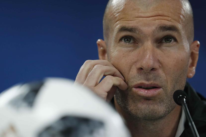 Zidane indicó que cualquiera que sea el resultado, su equipo continuará peleando por el título. (AP)