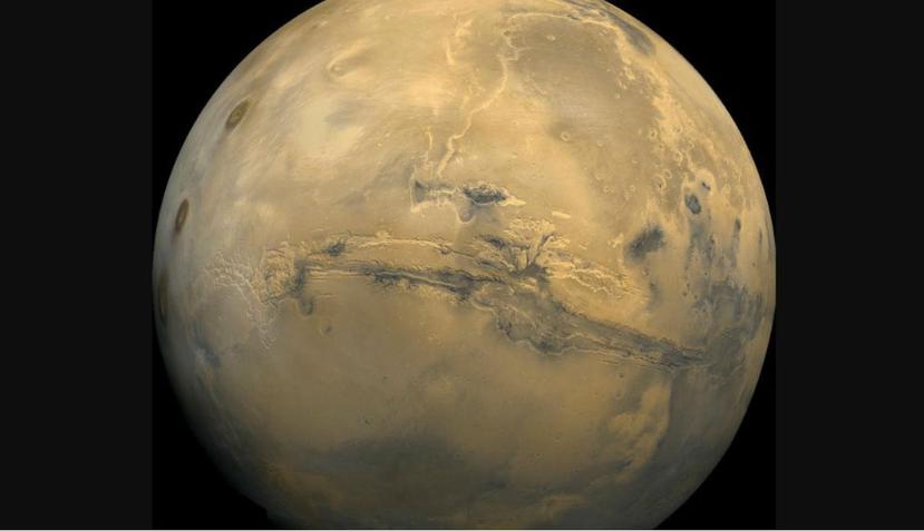 Marte no solo es objeto de estudio por parte los científicos, sino que además brinda una oportunidad para realizar creaciones artísticas como las de Seán Doran. (NASA)