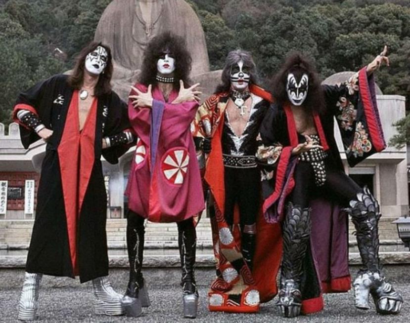El grupo Kiss se formó a inicios de la década de los 70. (Instagram)