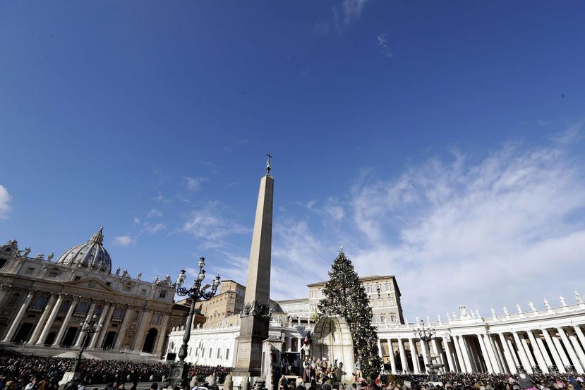 Muchos de los padres de los bebés bautizados son empleados del Vaticano. (The Associated Press)