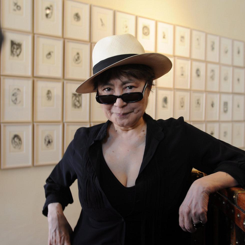 Foto de Yoko Ono en el 2009.