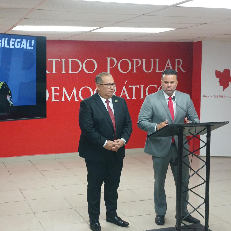 Los representantes Ramón Luis Cruz Burgos y José “Cheíto” Rivera Madera indicaron que este mismo martes enviarán una carta al Departamento de Justicia alertandp sobre la supuesta ilegalidad del nombramiento de la ingeniera Doriel Pagán Crespo.