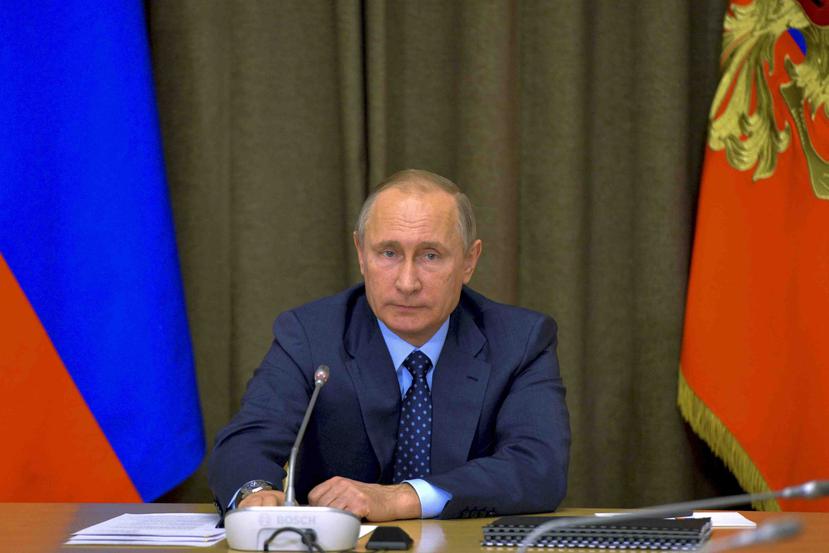 Vladímir Putin, presidente ruso. (AP)