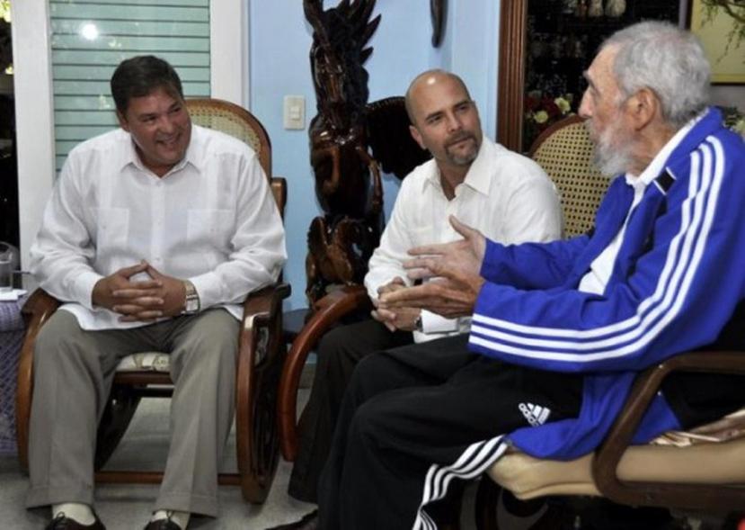 El exmandatario cubano contó que el sábado "durante cinco horas... fui feliz" escuchando los relatos de los cinco agentes.