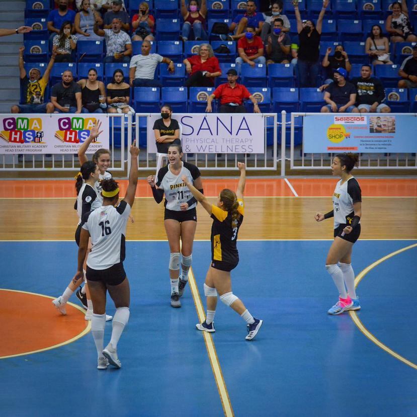 Las Pinkin de Corozal están quintas en la tabla de posiciones del Voleibol Superior Femenino.