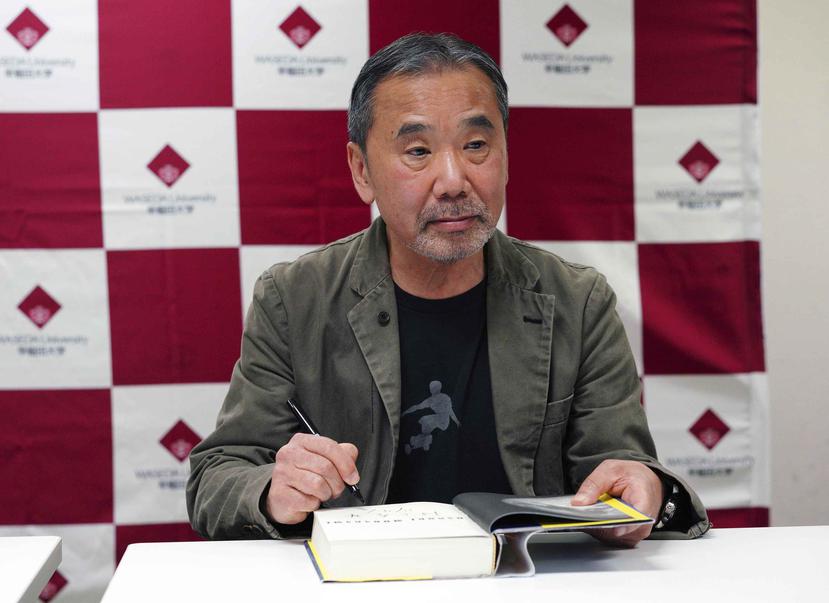 El novelista japonés Haruki Murakami.