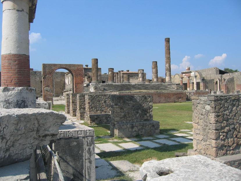 Vista de las ruinas de Pompeya, Italia. (AP)