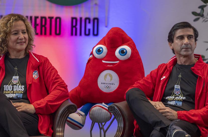 Sara Rosario y Víctor Ruiz ofrecen detalles de cómo va la delegación nacional a 100 días de la inauguración de los Juegos Olímpicos de París 2024.