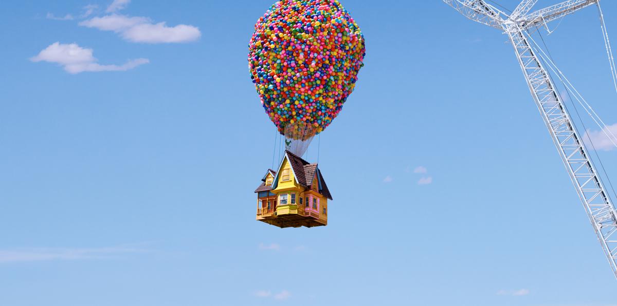 La casa de la película Up, producida por Pixar, estará localizada en Nuevo México.