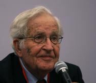 El intelectual estadounidense Noam Chomsky, en una fotografía de archivo. EFE/Fernando Bizerra Jr.
