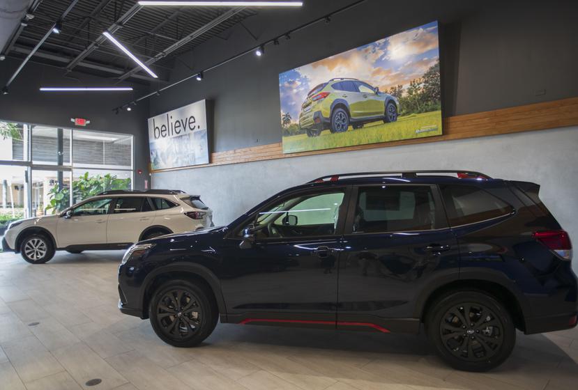 Subaru tiene presencia en la avenida Kennedy, en San Juan, y en el centro comercial Metro Plaza, en Caguas, donde opera un concesionario boutique.