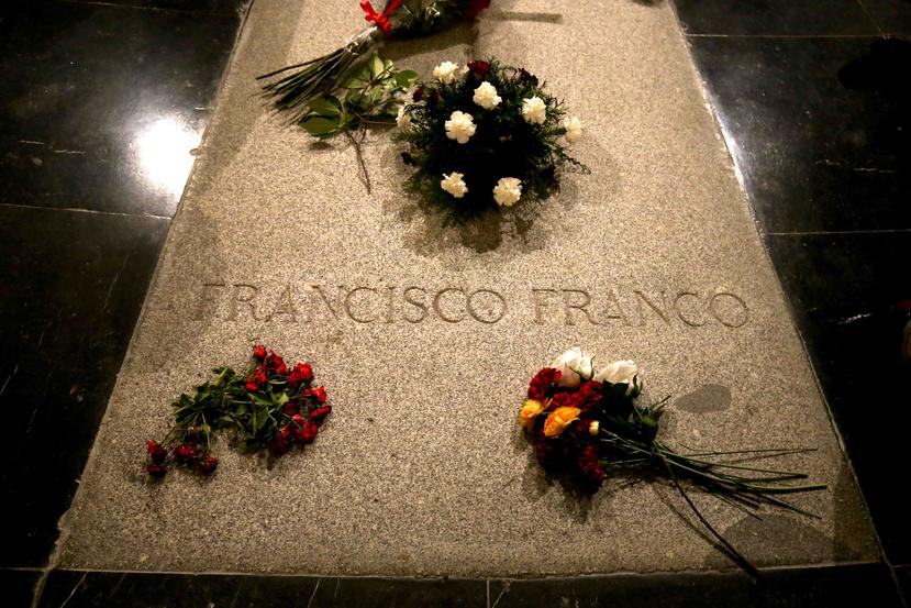 Francisco Franco está enterrado en el Valle de los Caídos. (AP)