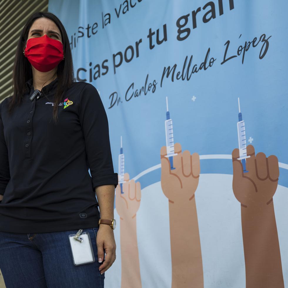 La doctora Melissa Marzán, principal Oficial De Epidemiología Del Departamento De Salud.