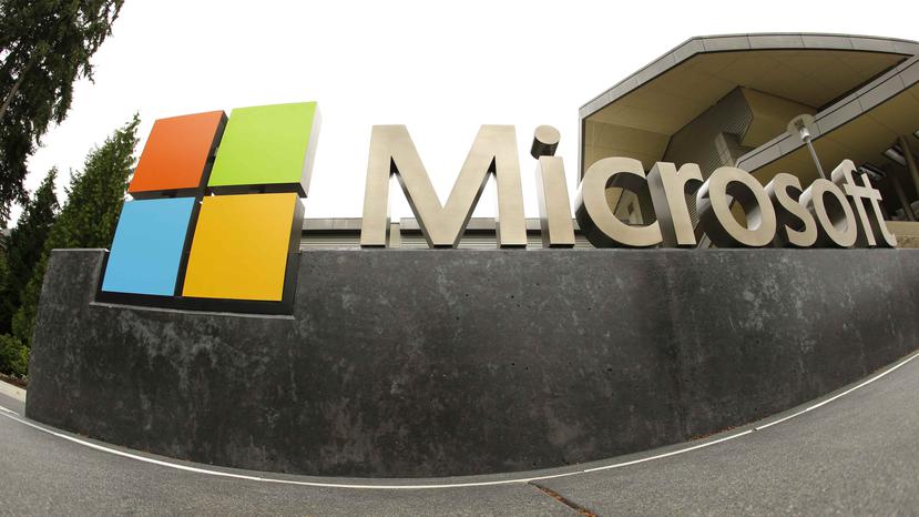 Logo de Microsoft. (AP)