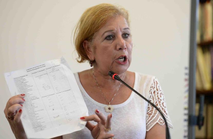 La alcaldesa loiceña Julia Nazario indicó que el cuartel de la policía municipal permanecerá cerrado hasta que sea desinfectado. (GFR Media)