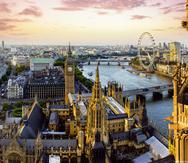 Espectacular vista de Londres desde la Torre Victoria.