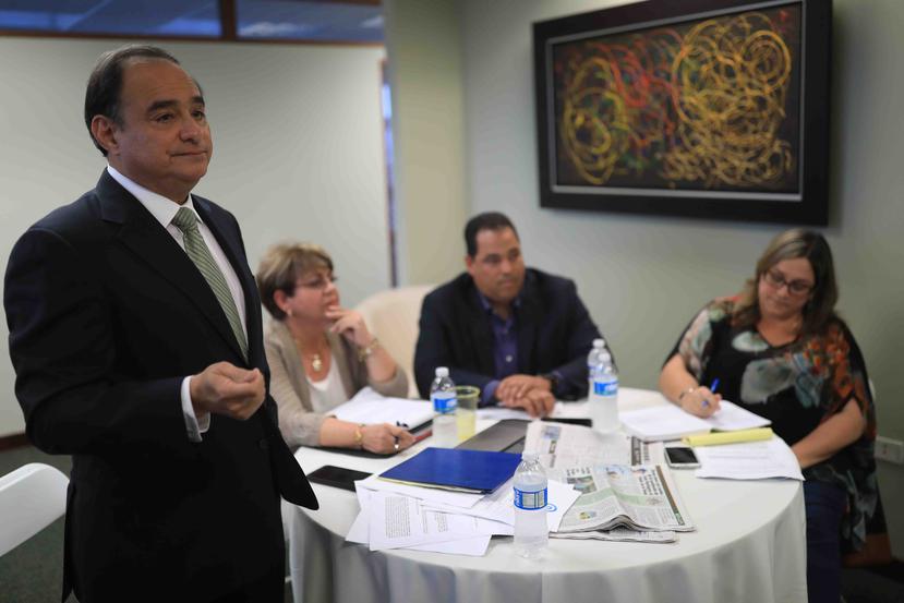 Charlie Rodríguez (izquierda) tuvo duras palabras para el congresista Luis Gutiérrez. (Archivo / GFR Media)