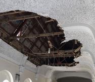 La centenaria Escuela Central de Artes Visuales, en Santurce, presenta daños estructurales en el techo del tercer piso y en algunos de sus salones.
